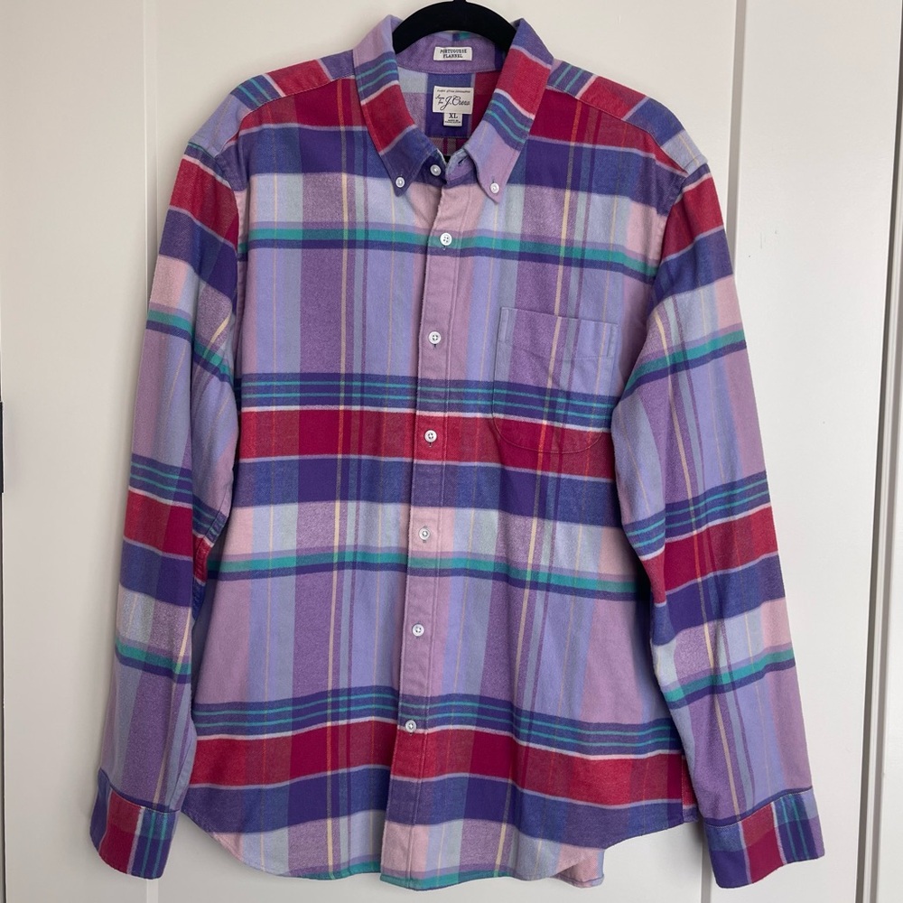 J.Crew XL Portuguese Flannel 100% Cotton